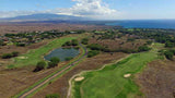 Hapuna front nine holes going up the mountain