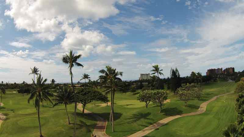 Koolina aerial view of holes 16-18