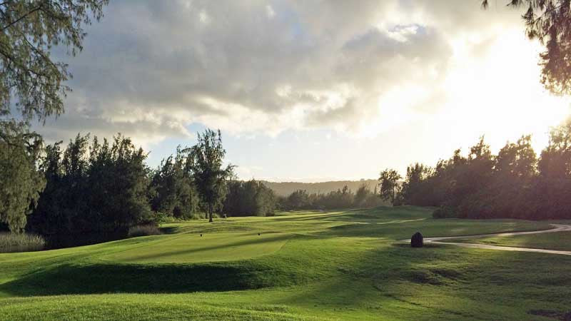 Palmer at Turtle Bay 18th Tee