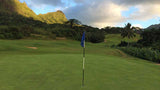 The finishing 18th at sunset