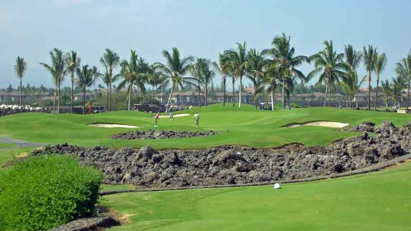 Lava and more lava at Mauna Lani South 