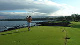 Mauna Lani South Tee Shot on Ocean Hole 7