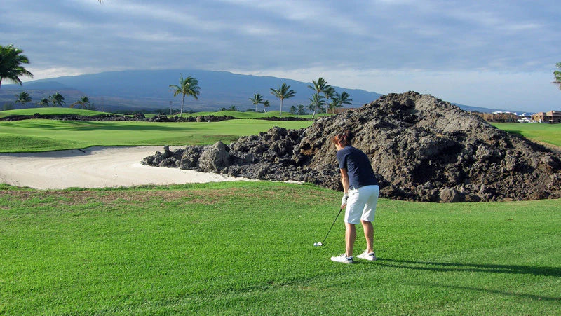 Mauna Lani South with lots of lava