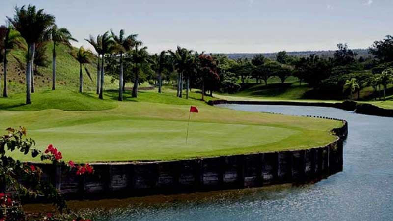 Big Island 18th Green Hawaii