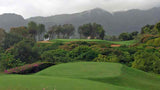 The 5th hole at Kauai Lagoons must fly over a jungle below