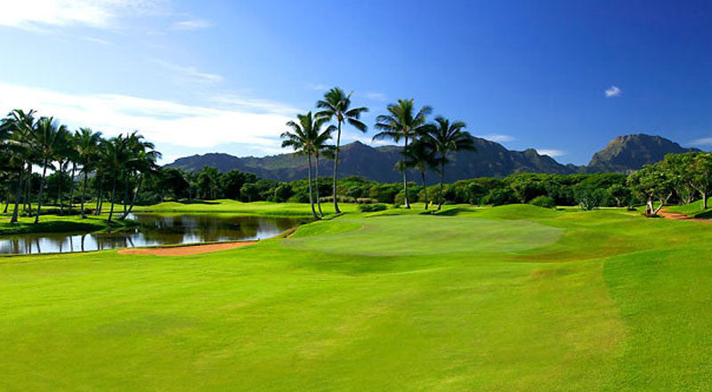 Kauai Lagoons Golf Club green