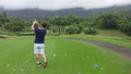 Royal Hawaiian hitting from the back tee's at the 12th